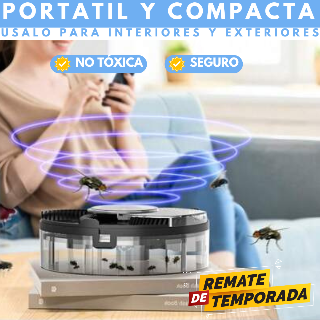TRAMPA ELECTRICA PARA MOSCAS - ANTIPLAGAS