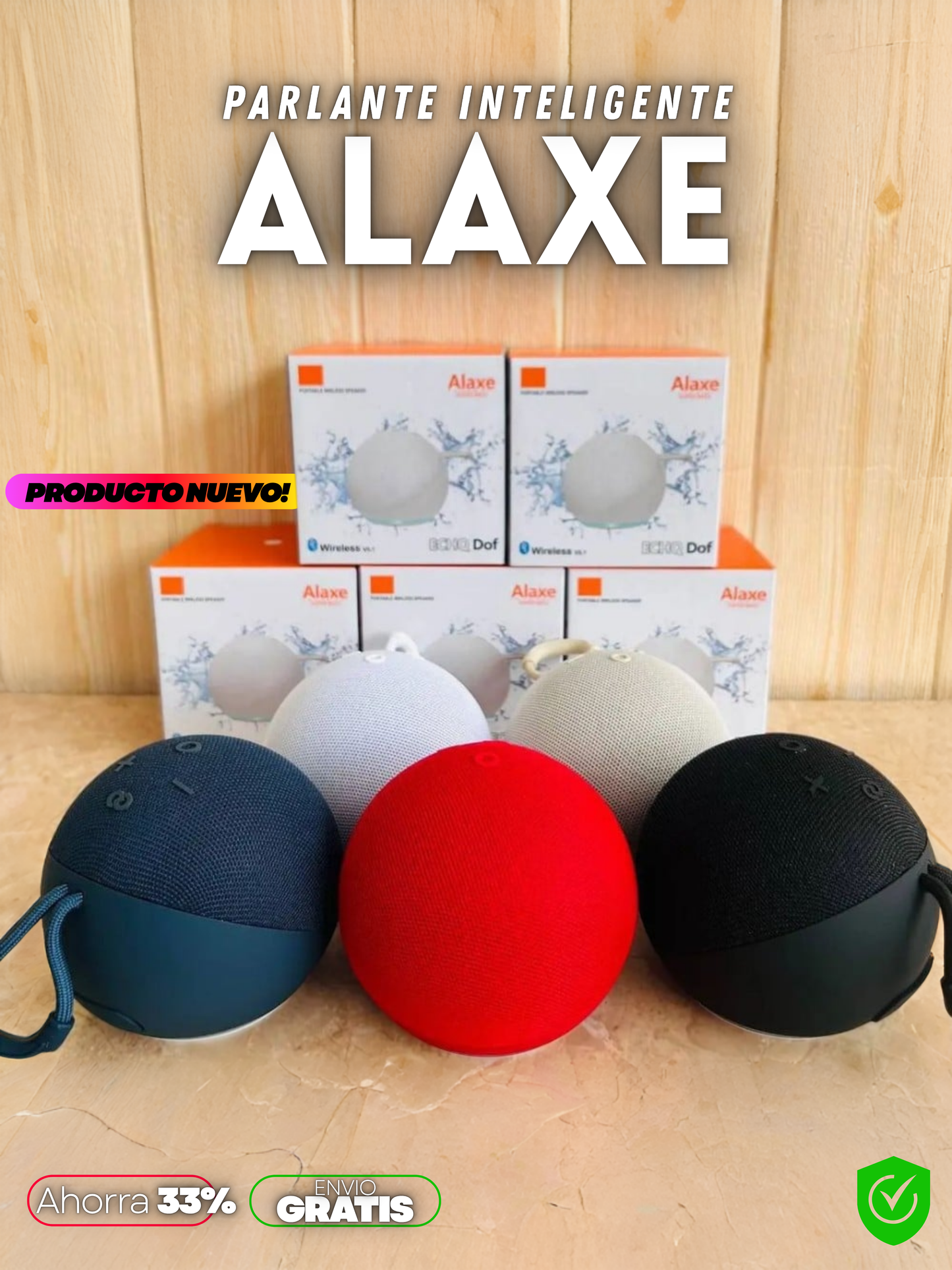 PARLANTE INTELIGENTE ALAXE + ENVIO GRATIS