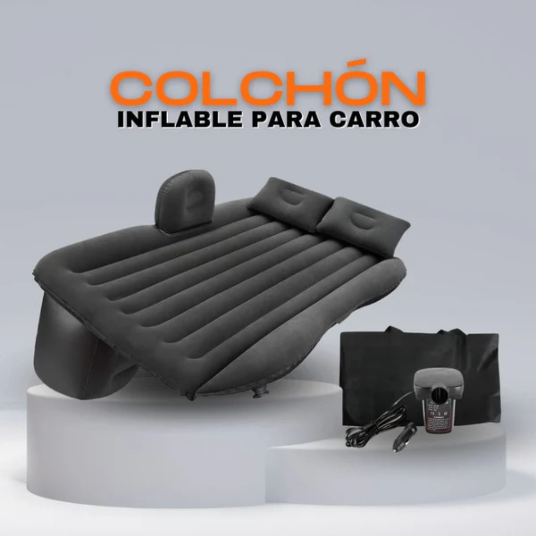 COLHÓN INFLABLE PARA CARRO + ENVÍO GRATIS