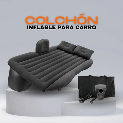 COLHÓN INFLABLE PARA CARRO + ENVÍO GRATIS