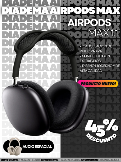 DIADEMA AIRPODS MAX 1.1 + ENVIO GRATIS