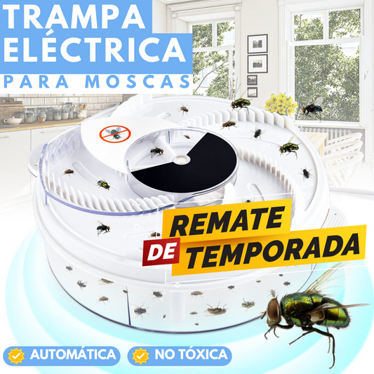 TRAMPA ELECTRICA PARA MOSCAS - ANTIPLAGAS