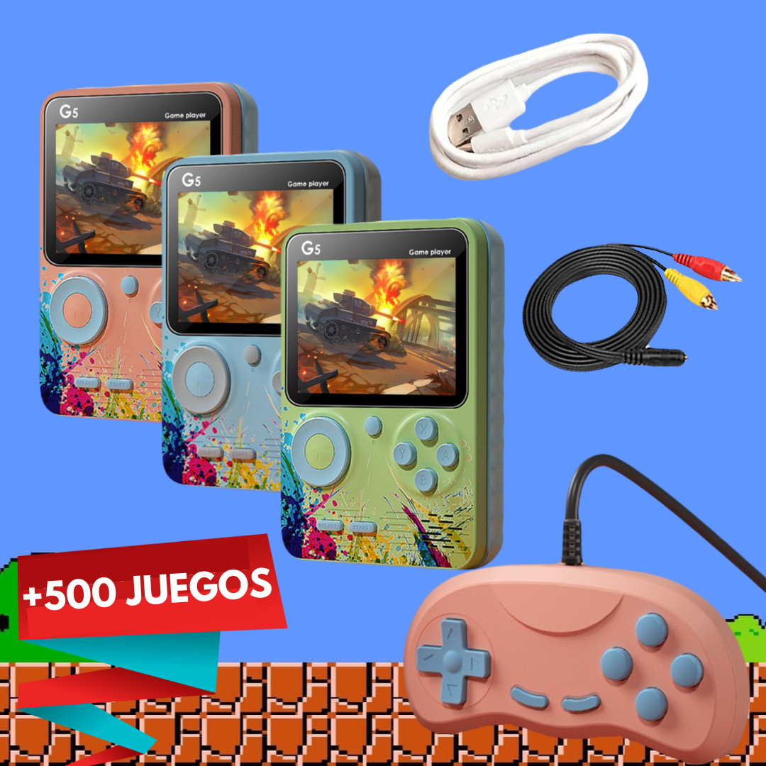 CONSOLA GENERACIÓN 2025 5G500 + ENVÍO GRATIS