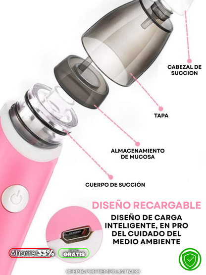 EXTRACTOR NASAL ASPIRA MIQUITOS + ENVIO GRATIS