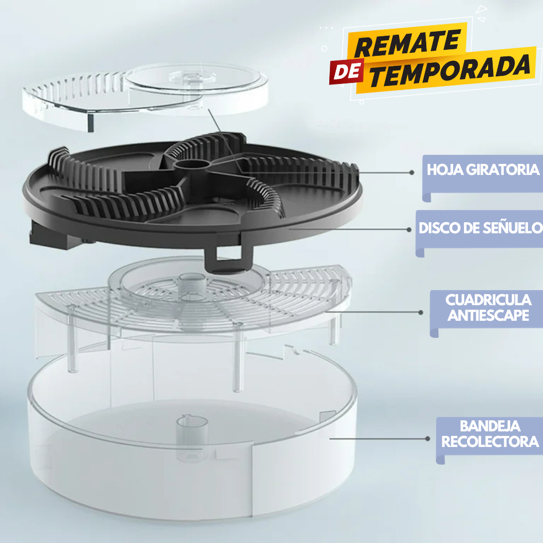 TRAMPA ELECTRICA PARA MOSCAS - ANTIPLAGAS