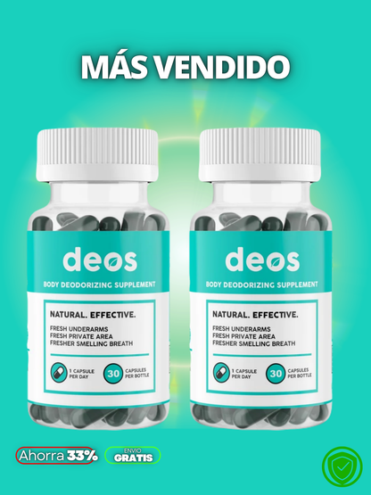 DESODORANTE NATURAL EN CAPSULAS X30CAP + ENVIO GRATIS