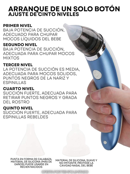 EXTRACTOR NASAL ASPIRA MIQUITOS + ENVIO GRATIS