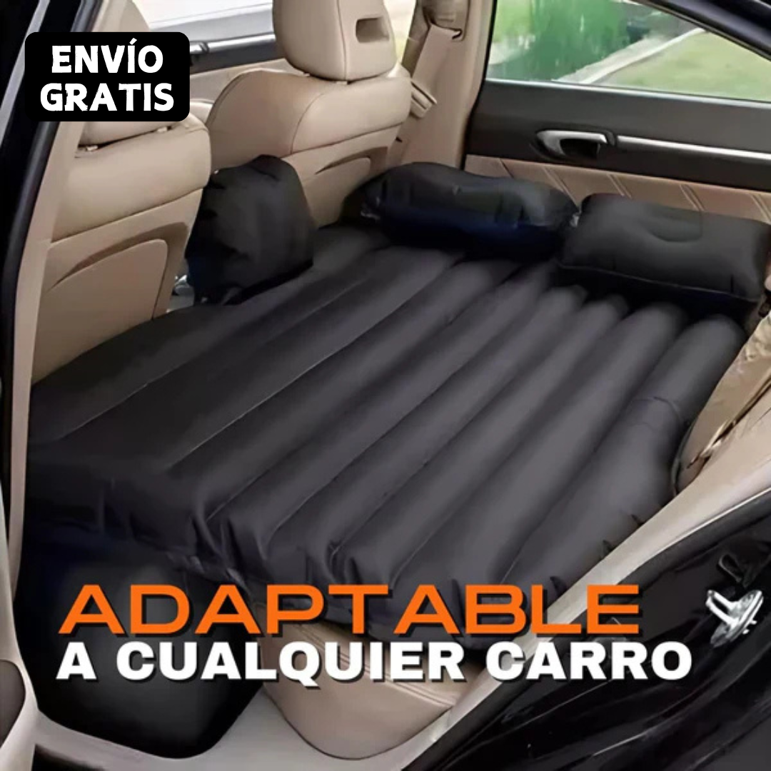 COLHÓN INFLABLE PARA CARRO + ENVÍO GRATIS