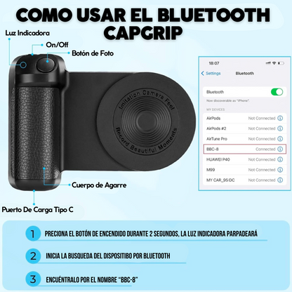 SOPORTE MAGNÉTICO DE CÁMARA PARA CELULAR | ENVÍO GRATIS