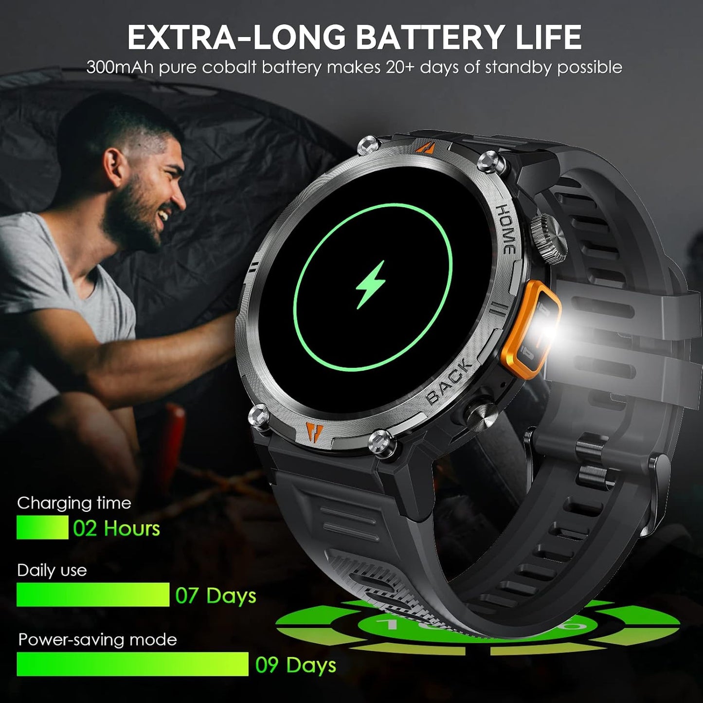 CHRONOSMART-RELOJ INTELIGENTE MILITAR INDESTRUCTIBLE