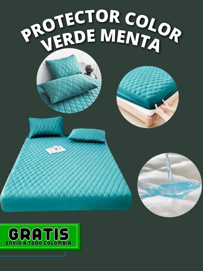 PROTECTOR ANTIFLUIDOS + FUNDA DE ALMOHADA