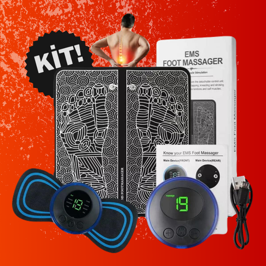 COMBO TAPETE MASAJEADOR Y MINI MASAJEADOR DE CUELLO + ENVIO GRATIS