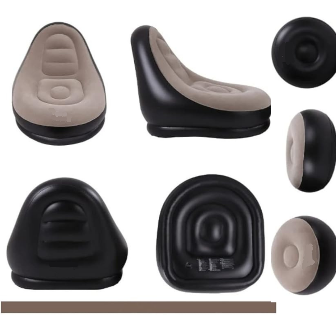 SOFÁ INFLABLE CON ALMOHADILLA PARA PIES + ENVÍO GRATIS