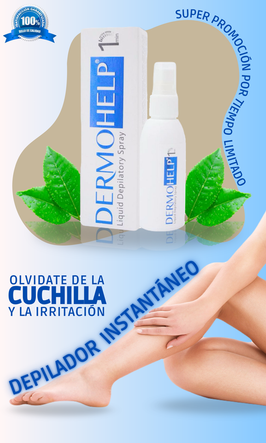DEPILADOR DERMOHELP INSTANTANEO + ENVIO GRATIS