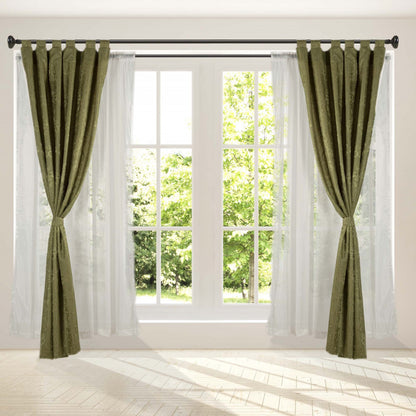 CORTINA JAQUARD. 210cm ALTO X 280cm ANCHO + ENVIO GRATIS
