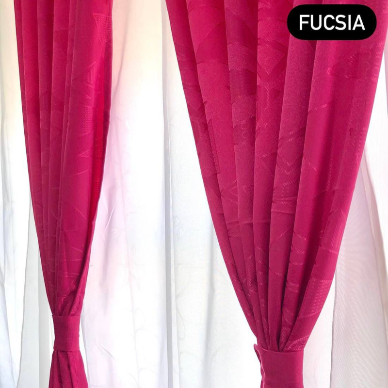 CORTINA JAQUARD. 210cm ALTO X 280cm ANCHO + ENVIO GRATIS
