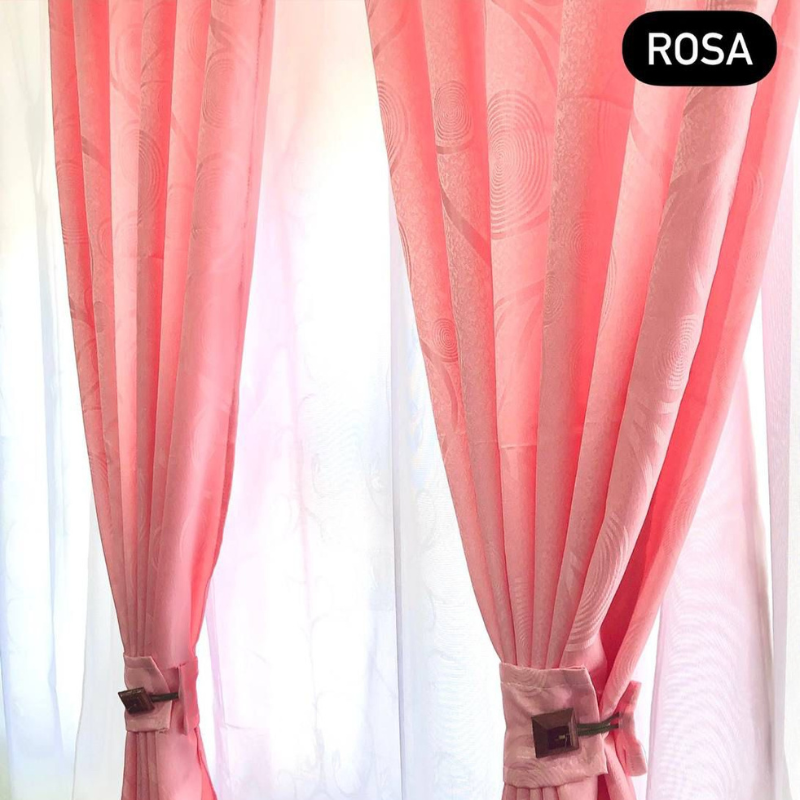 CORTINA JAQUARD. 210cm ALTO X 280cm ANCHO + ENVIO GRATIS