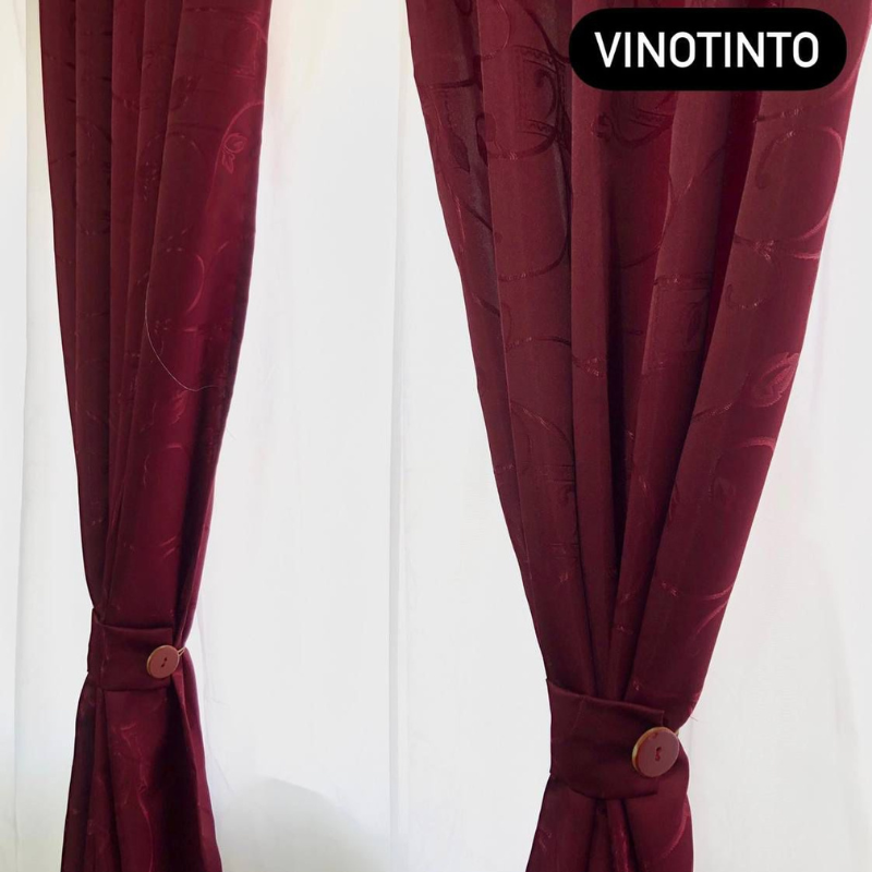 CORTINA JAQUARD. 210cm ALTO X 280cm ANCHO + ENVIO GRATIS